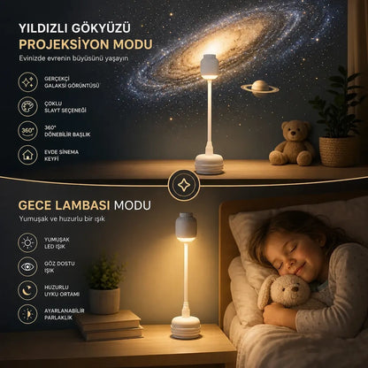 Bebek Projeksiyon Gece Lambası