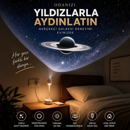 Bebek Projeksiyon Gece Lambası